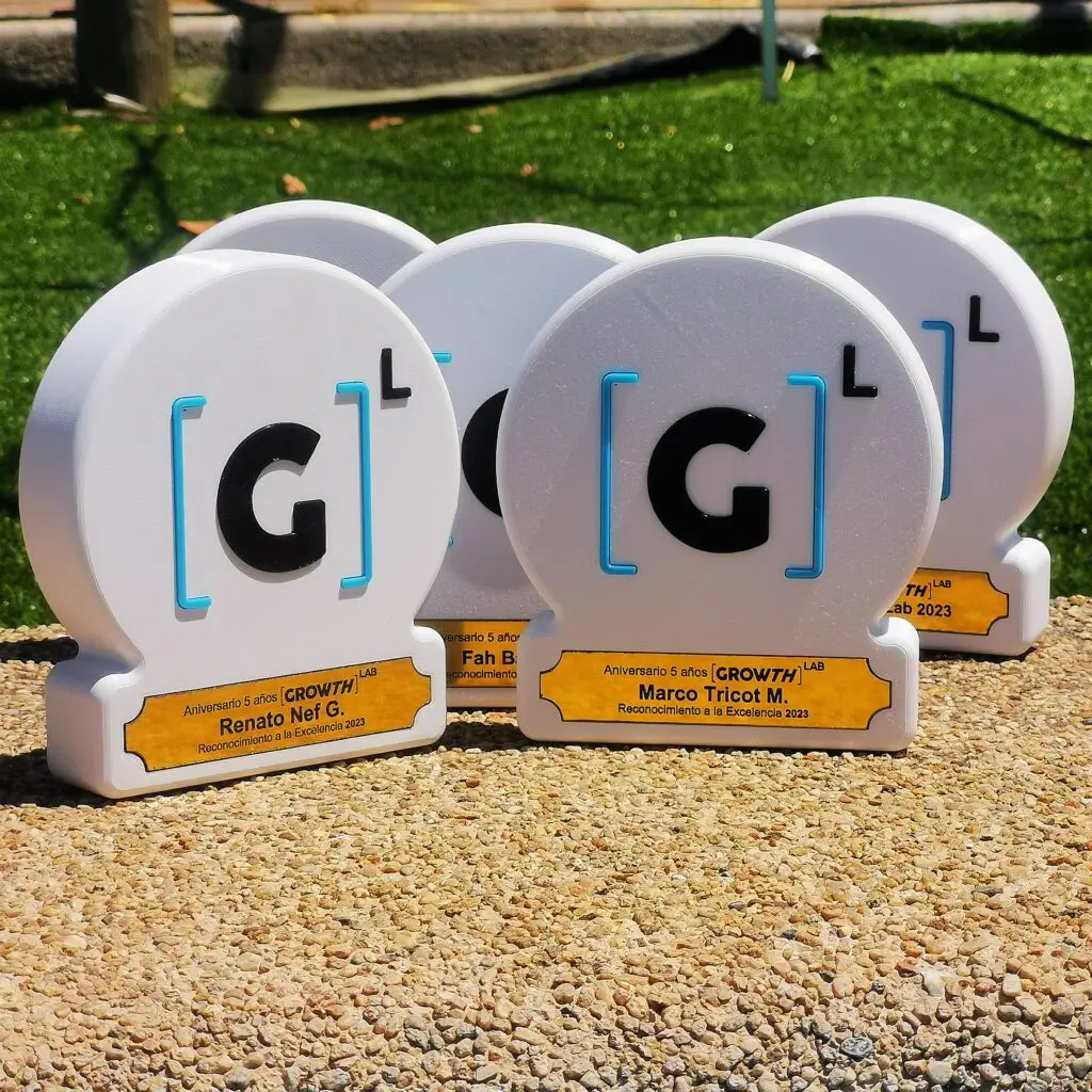 Galvanos trofeos y reconocimientos sostenibles