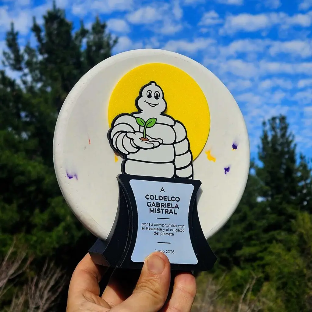 michelin trofeo galvano ecologico sostenible sustentable moderno broncerias chile