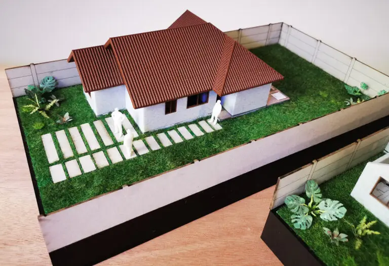 Maqueta de arquitectura