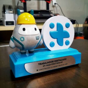 Premio corporativo personalizado fabricado en Chile